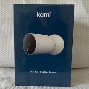 Kami Wire-Free Outdoor Camera - 1080P HD Resolution Wide Angle Lens